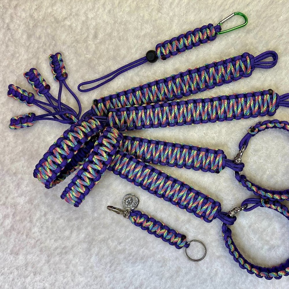 Brand New Handmade 550 Paracord Grab Handle Set for use in a Wrangler!